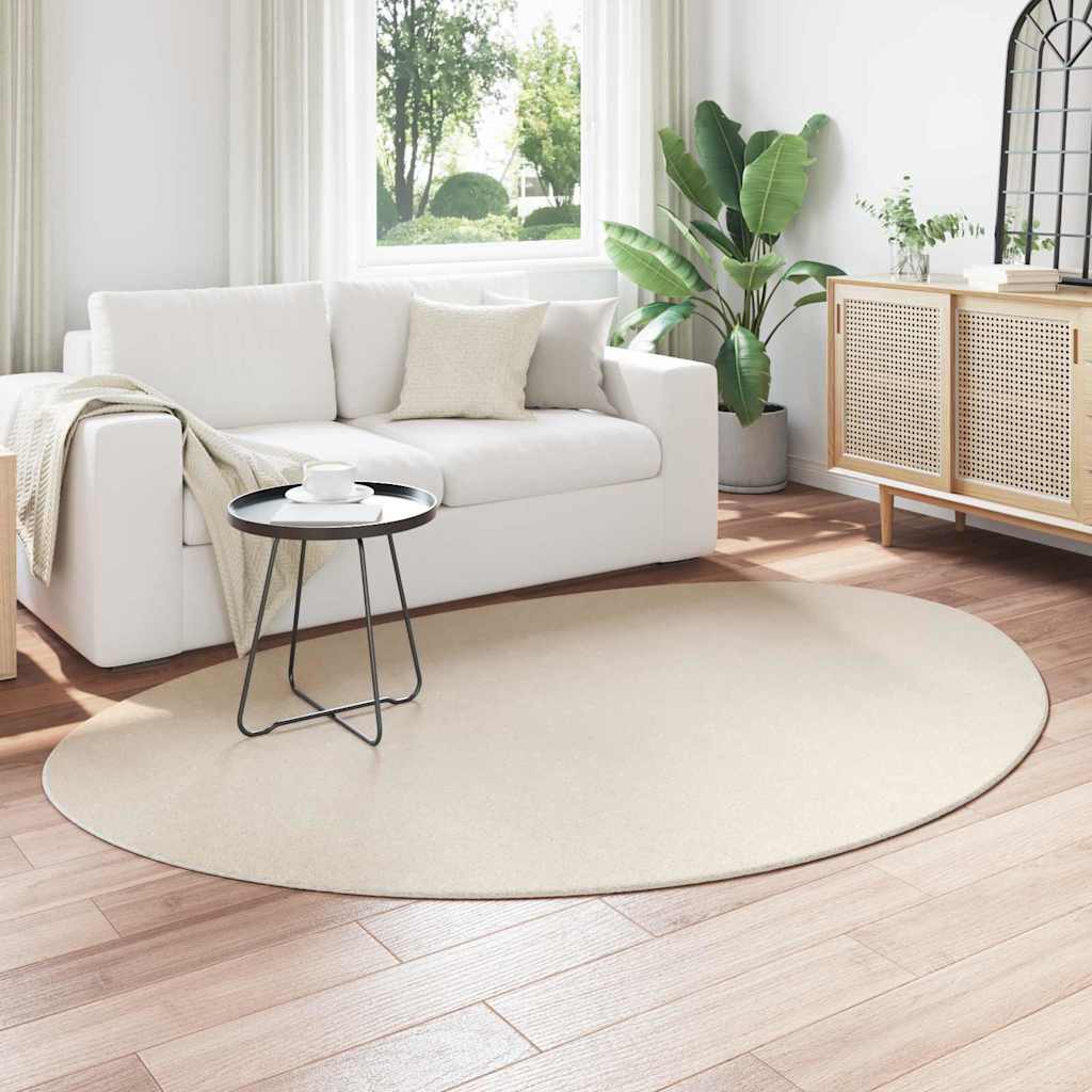 Vidaxl vloerkleden huarte beige 160 x 230 cm polyester