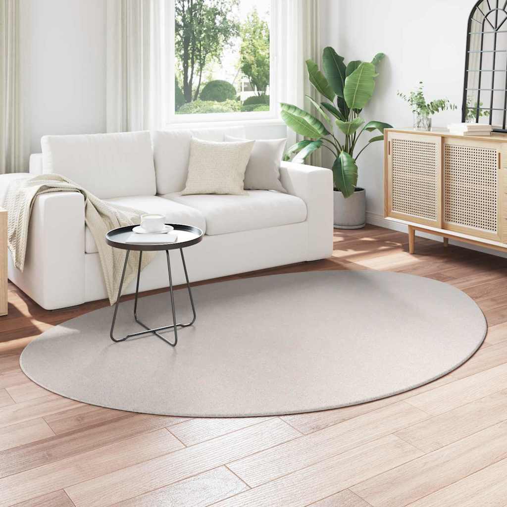 Vidaxl vloerkleden huarte zand 160 x 230 cm polyester