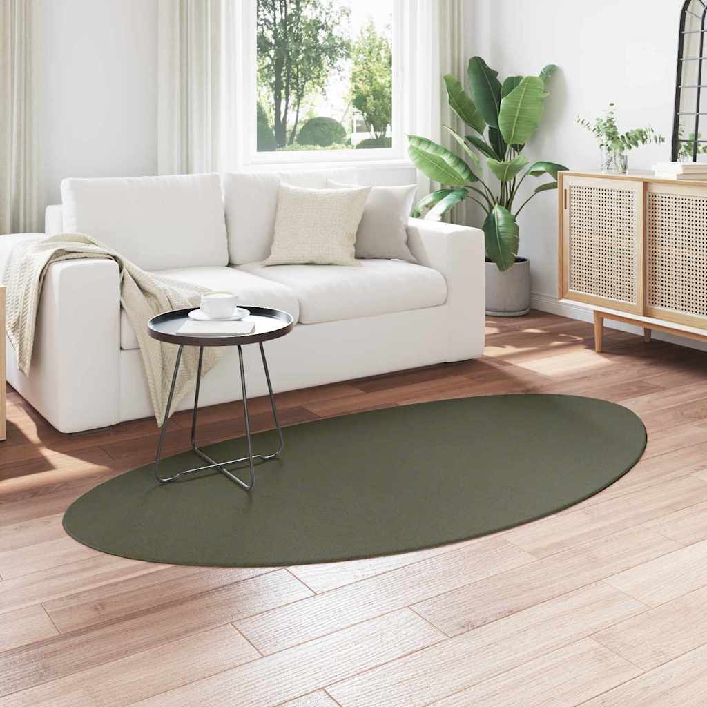 VidaXL alfombras huarte verde bosque 100 x 200 cm poliéster