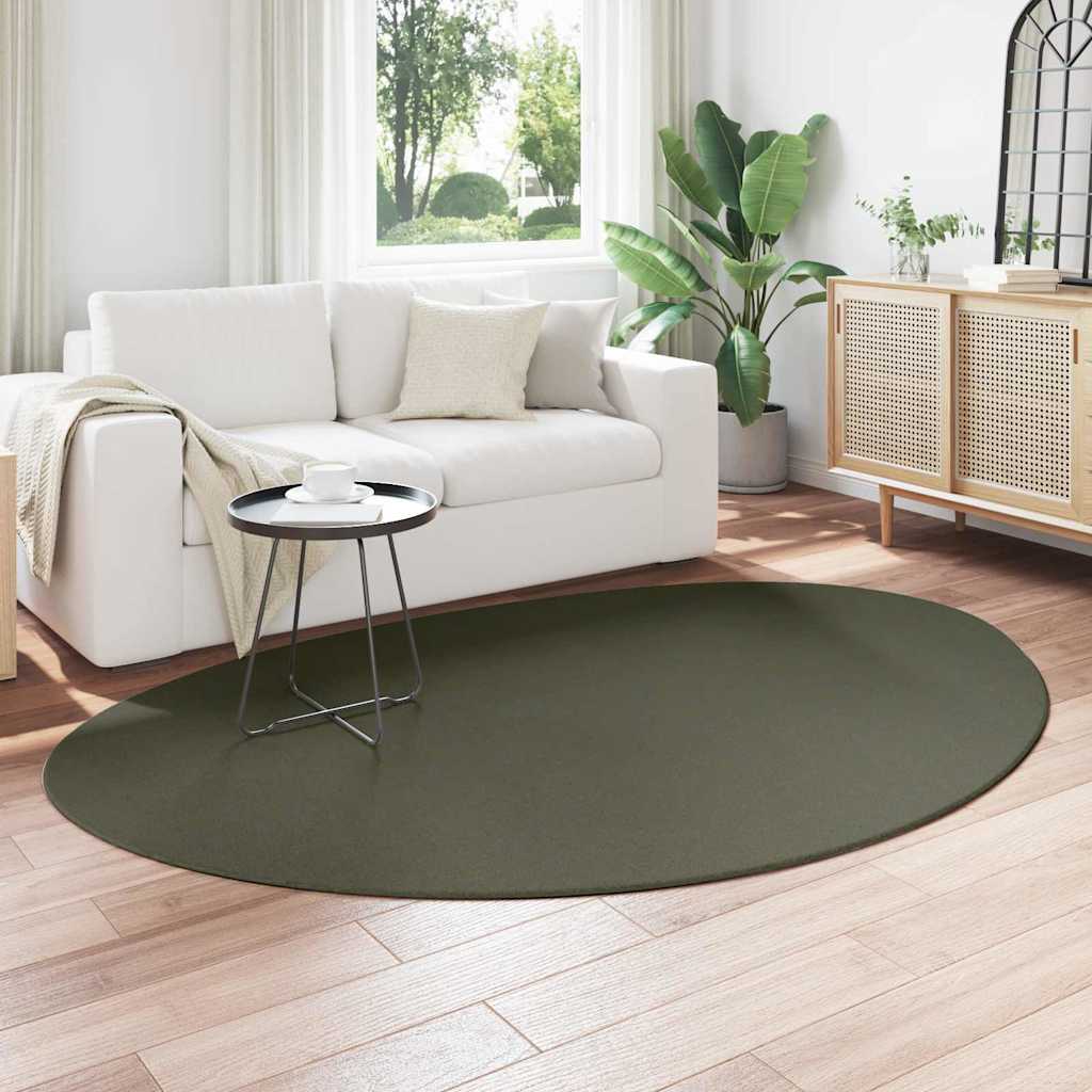 Vidaxl vloerkleden huarte bosgroen 160 x 230 cm polyester