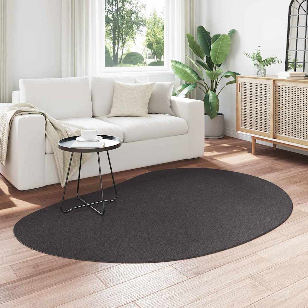 Tappeti VidaXL huarte antracite 140 x 200 cm poliestere