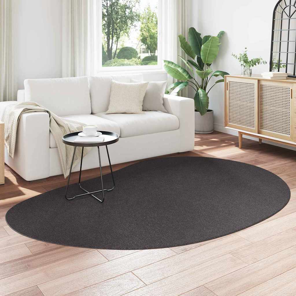 Vidaxl vloerkleden huarte antraciet 160 x 230 cm polyester