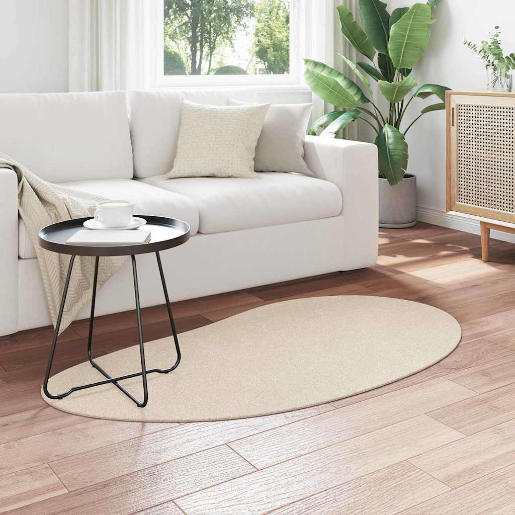 VidaXL alfombras huarte beige 80 x 150 cm poliéster