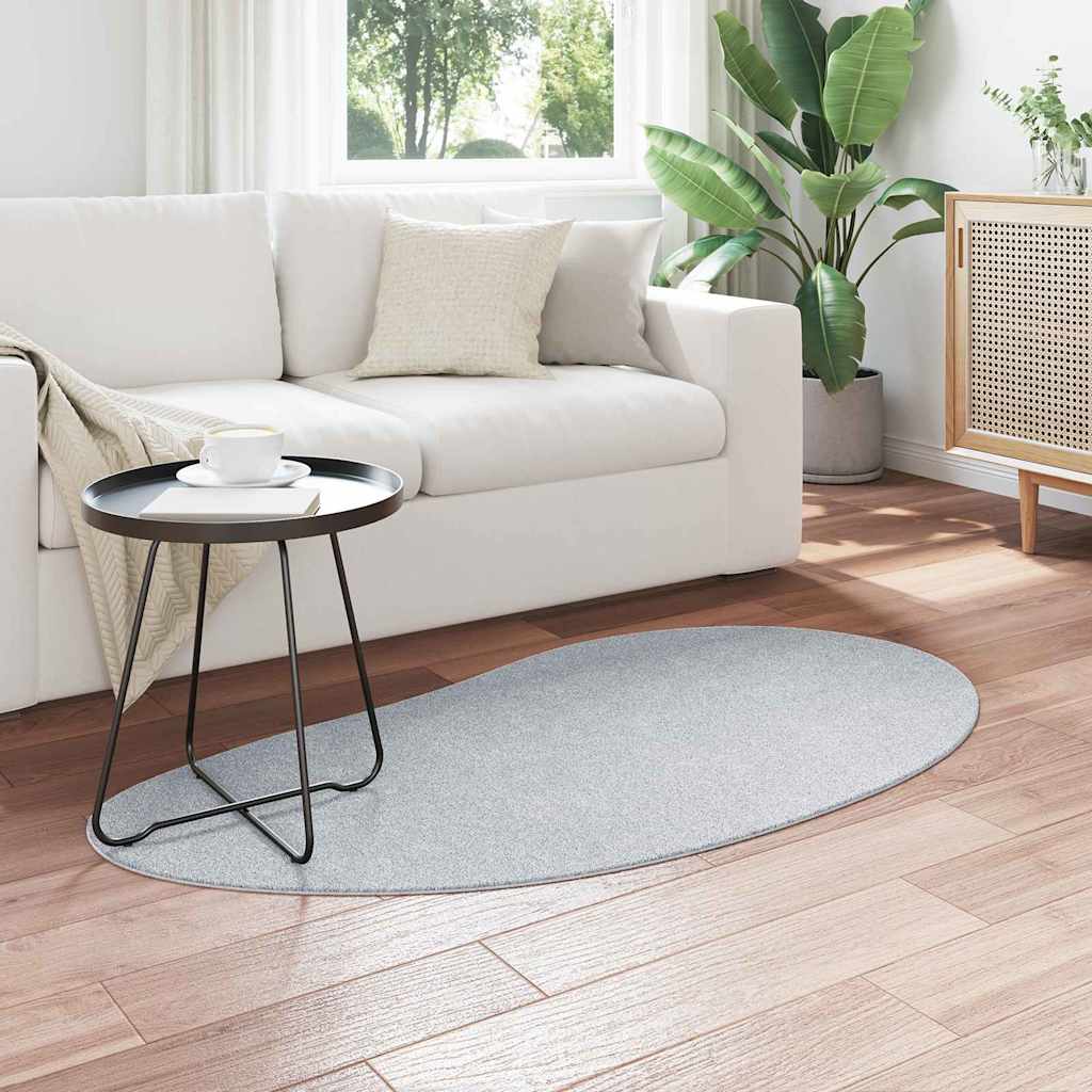 VidaXL alfombras huarte gris 80 x 150 cm poliéster