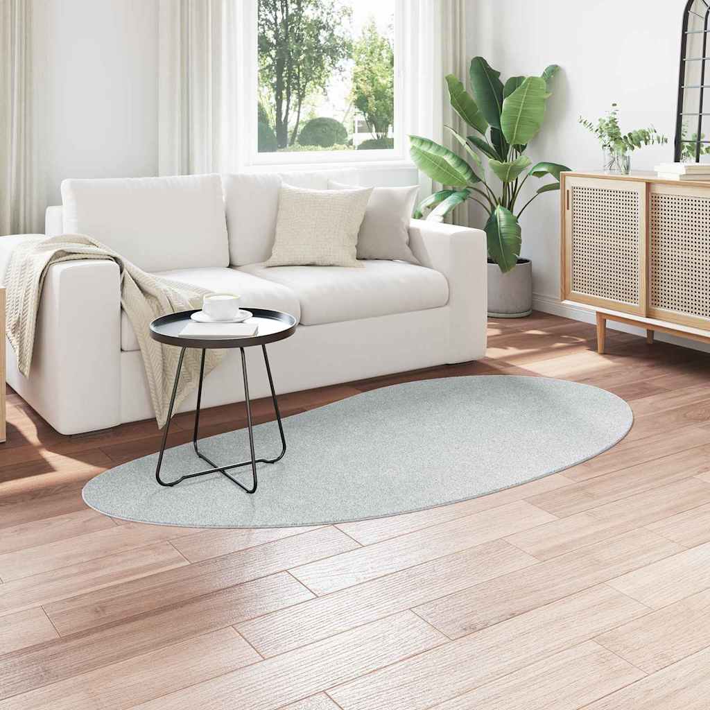 VidaXL alfombras huarte gris 100 x 200 cm poliéster