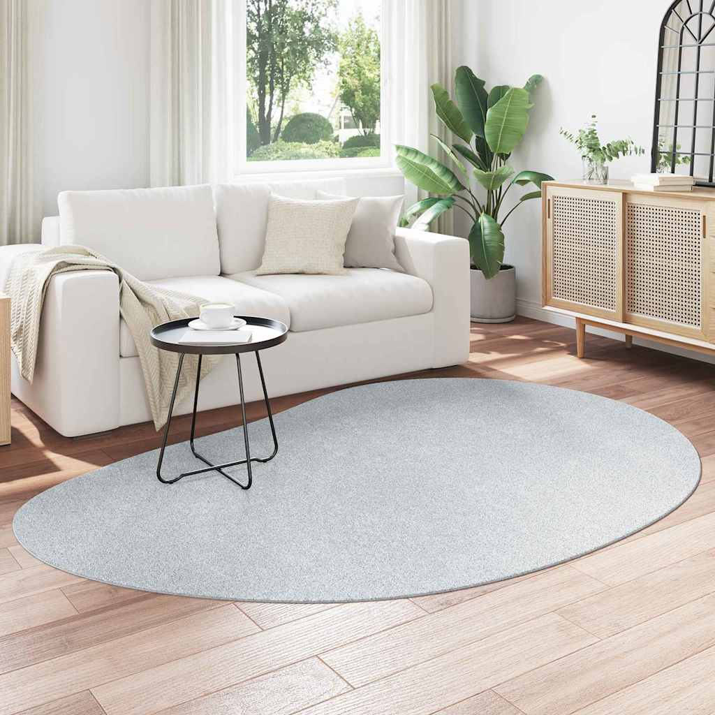 Vidaxl vloerkleden huarte grijs 160 x 230 cm polyester