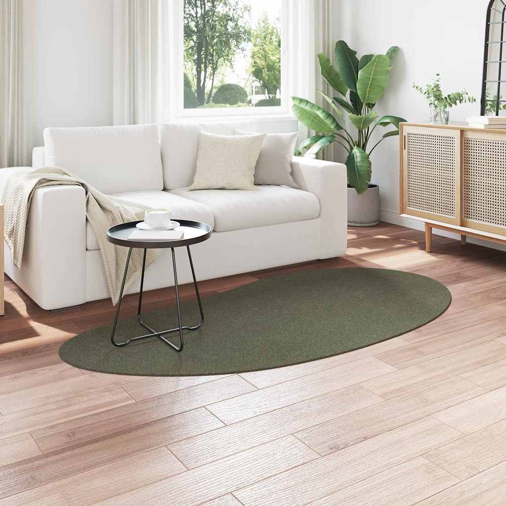 VidaXL alfombras huarte verde bosque 100 x 200 cm poliéster