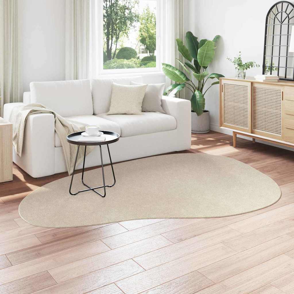 VidaXL alfombras huarte beige 160 x 230 cm poliéster