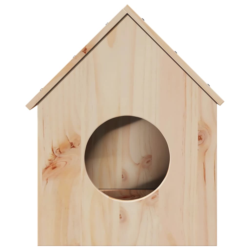 Vidaxl kattenhuis 41x50x50 cm pino solido