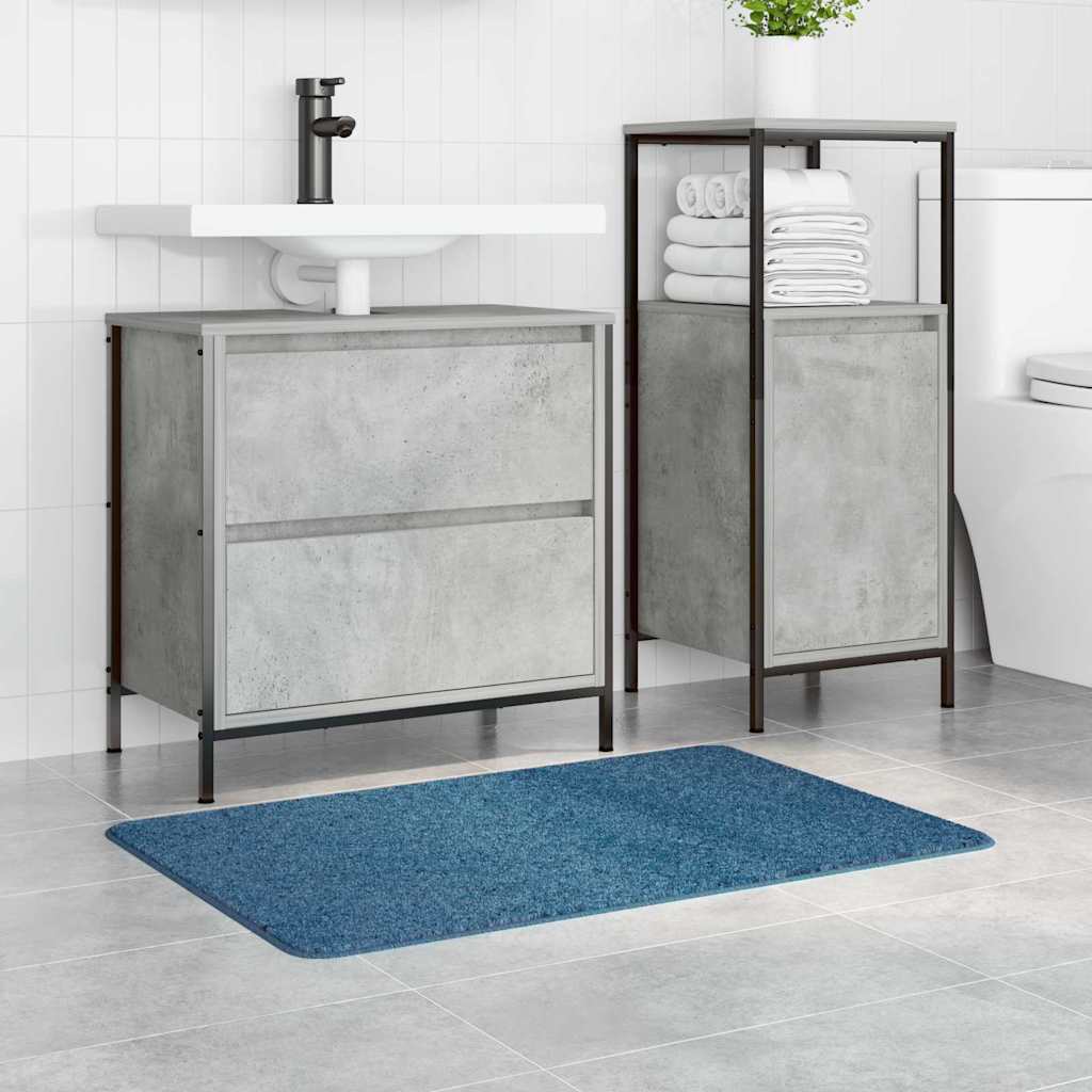Tappetino da bagno antiscivolo Vidaxx blu 60 x 90 cm pp