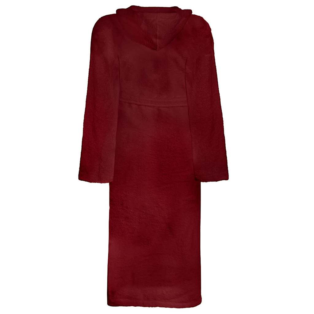 VidaXL albornoz kinn rojo XXXL algodón