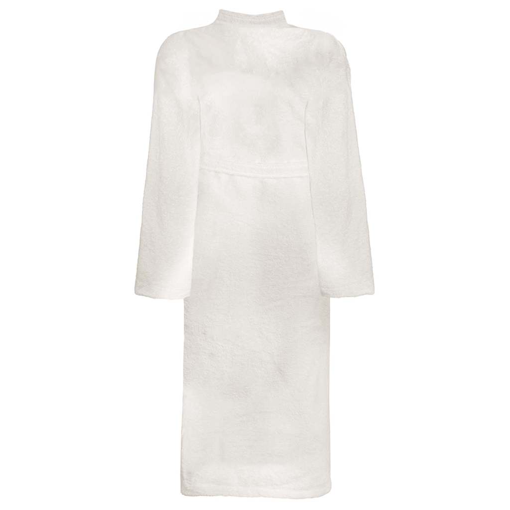 VidaXL albornoz kinn blanco xl algodón