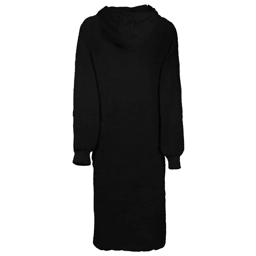 VidaXL coperta con cappuccio kinn nera xl in cotone