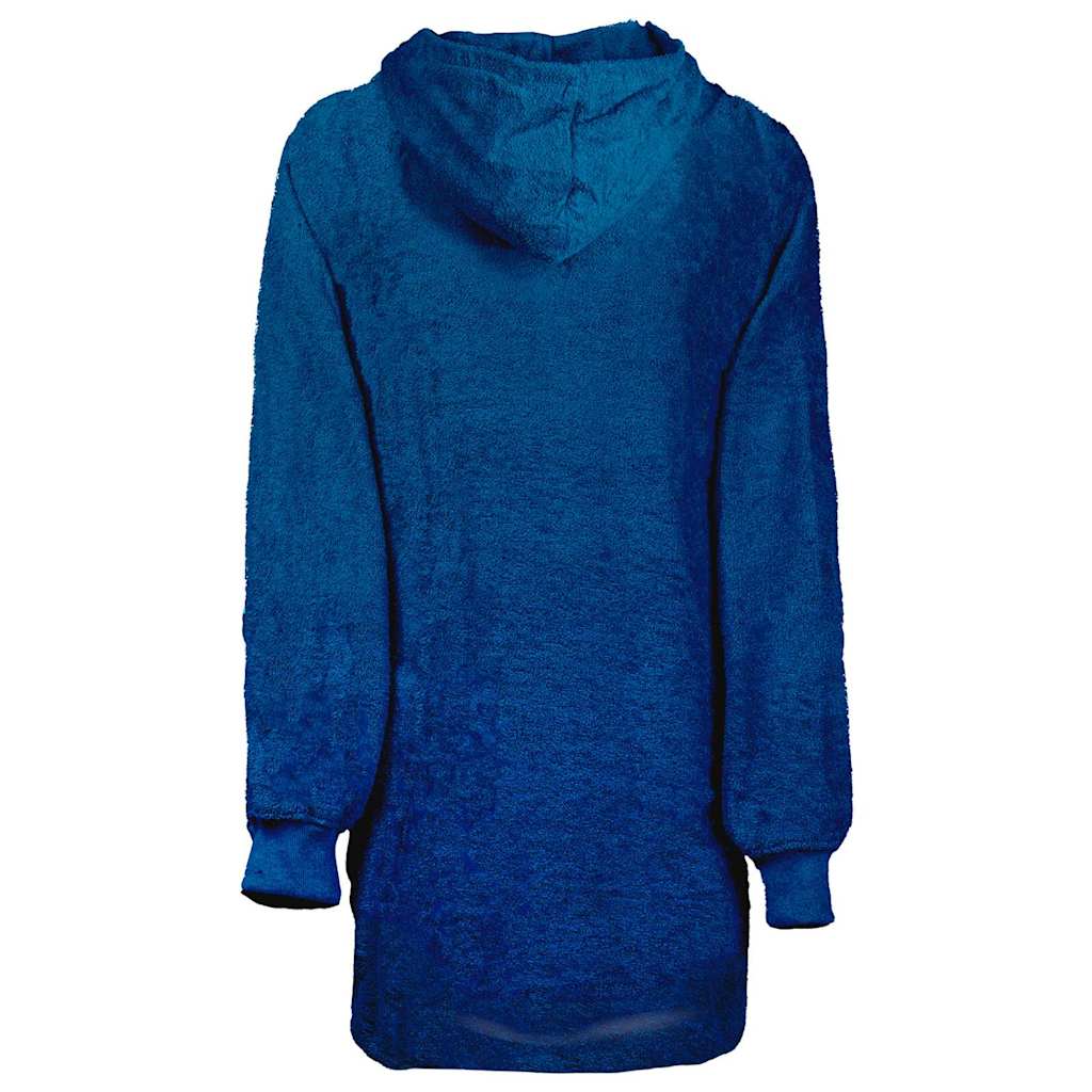 VidaXL coperta con cappuccio kinn blu navy l cotone