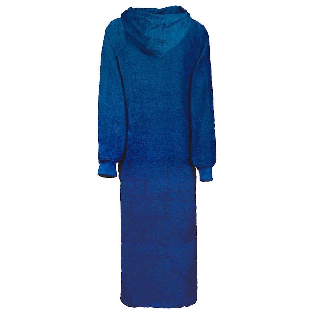 VidaXL coperta con cappuccio Kinn blu navy XXL in cotone