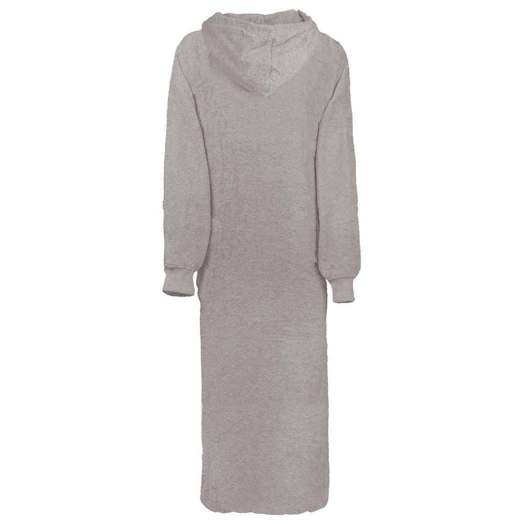 Vidaxl coperta con cappuccio Kinn grigio xxl in cotone