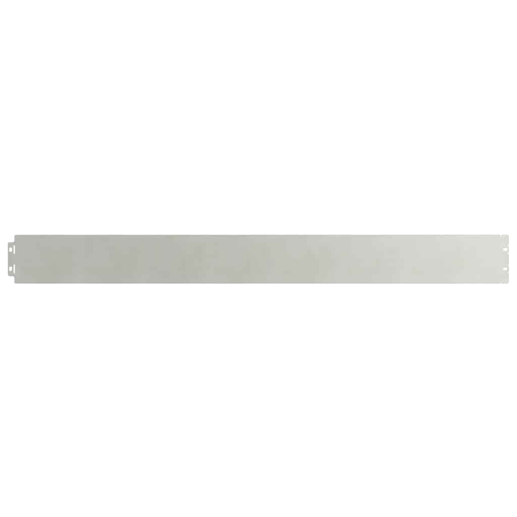 Vidaxl gazonranden 10 st 10x103 cm roestvrij staal