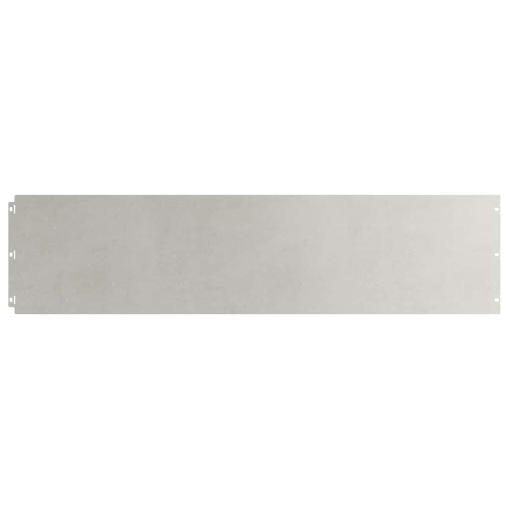 Vidaxl gazonranden 10 st 25x103 cm roestvrij staal