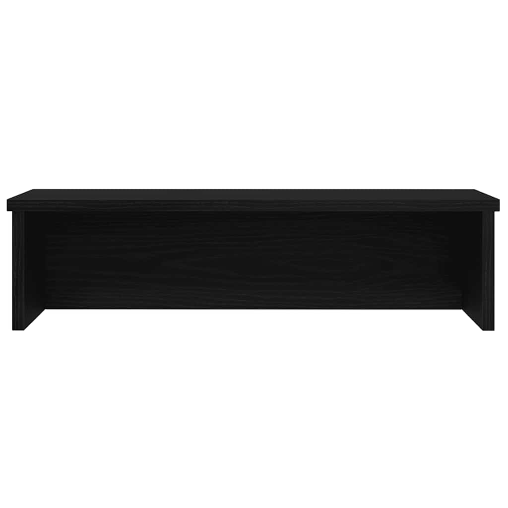 Vidaxx estante de cocina apilable 50x15x16 cm acabado madera negro