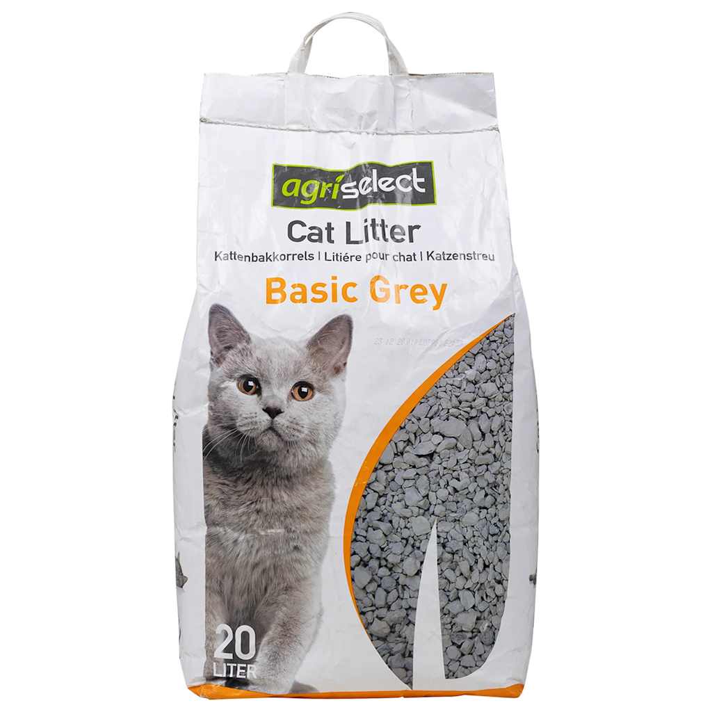 Arena para gatos VidaXL con aroma a talco para bebés bentonita 20l