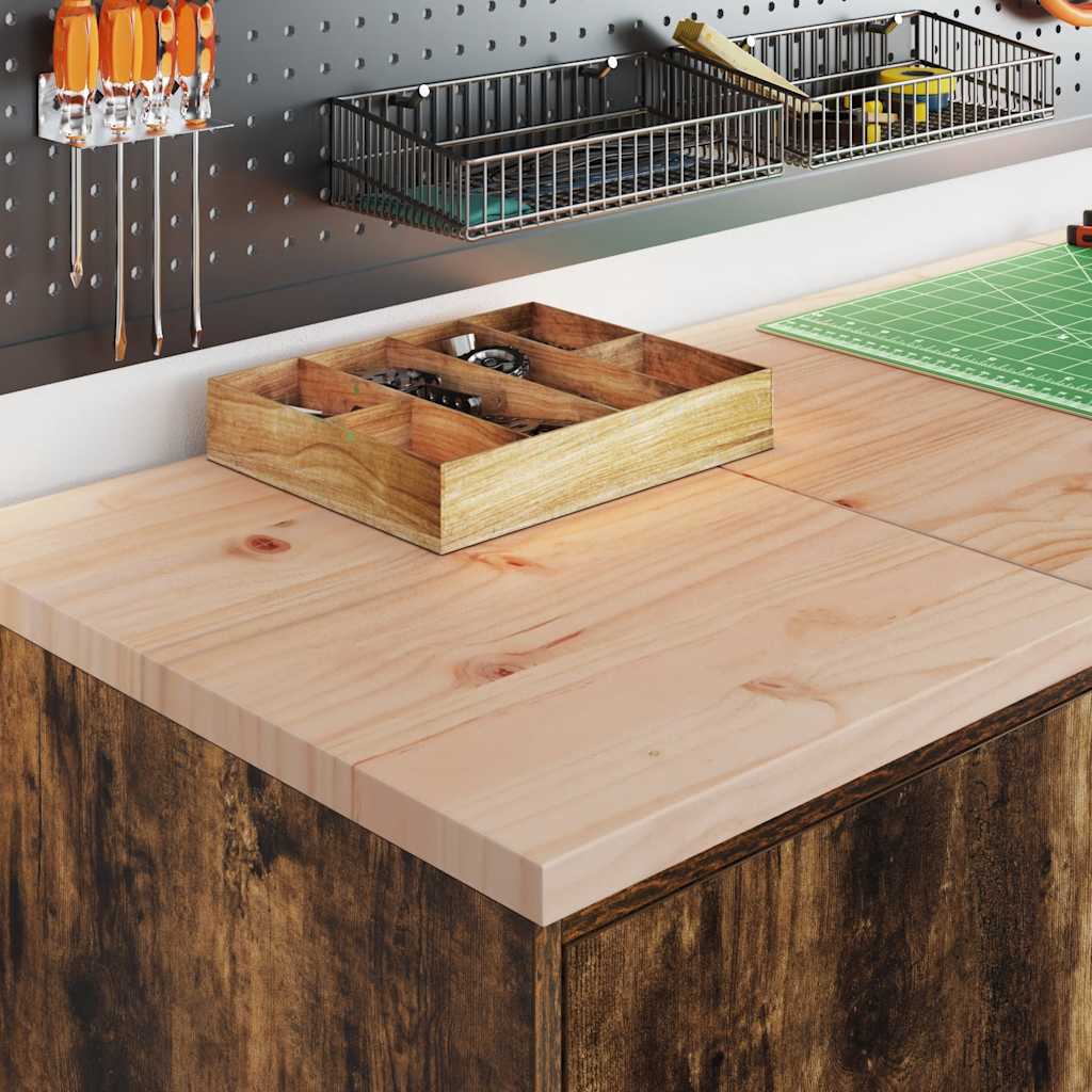 Armario de garaje Vidaxx 40x51x85 cm madera maciza de pino, roble ahumado