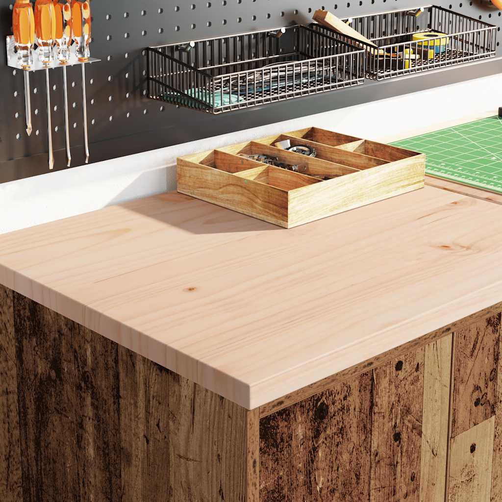 Vidaxl garagekast 60x51x85 cm massief grenenhout oud hout