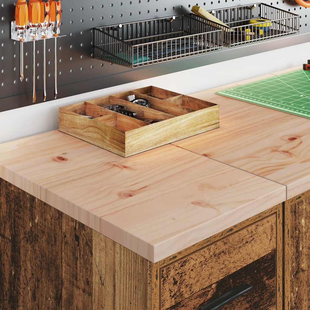 Vidaxl garagekast 30x51x85 cm massief grenenhout oud hout