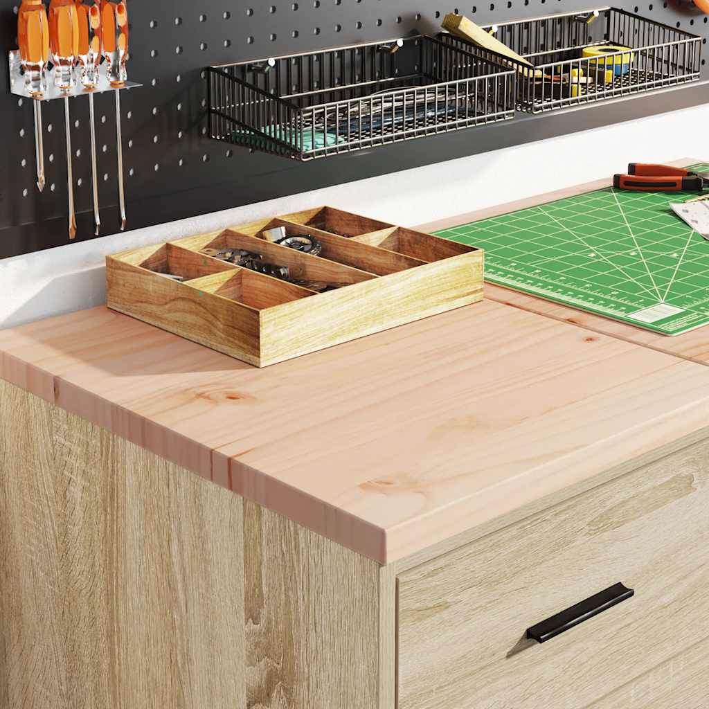 Vidaxl garagekast 40x51x85 cm massief grenenhout sonoma eikenkleurig