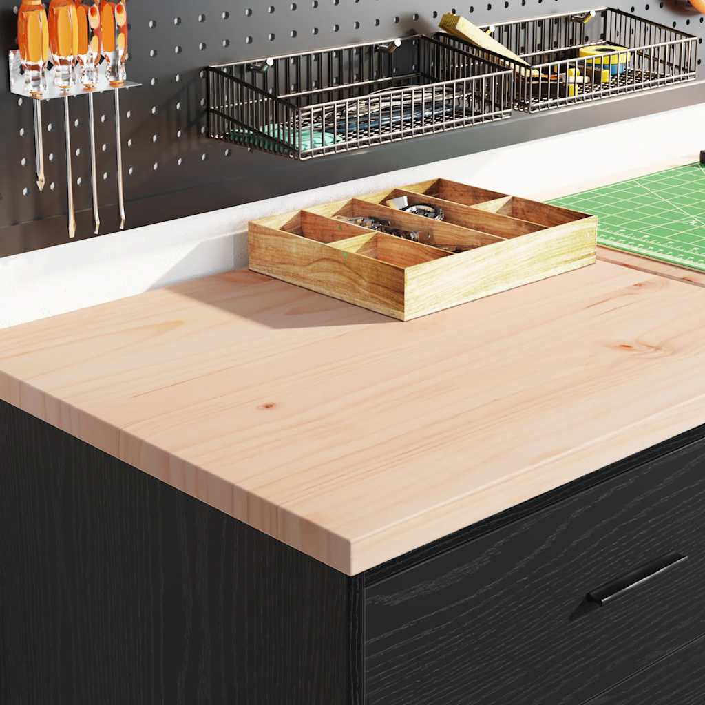 Vidaxx armario de garaje 60x51x85 cm madera maciza de pino negro
