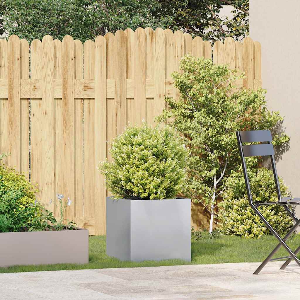 Vidaxl plantenbak 40x40x40 cm gegalvaniseerd staal