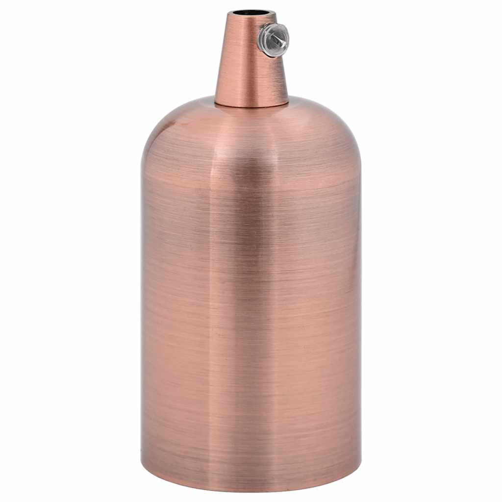 Portalampade VidaXL 2 pz bronzo rosso E27