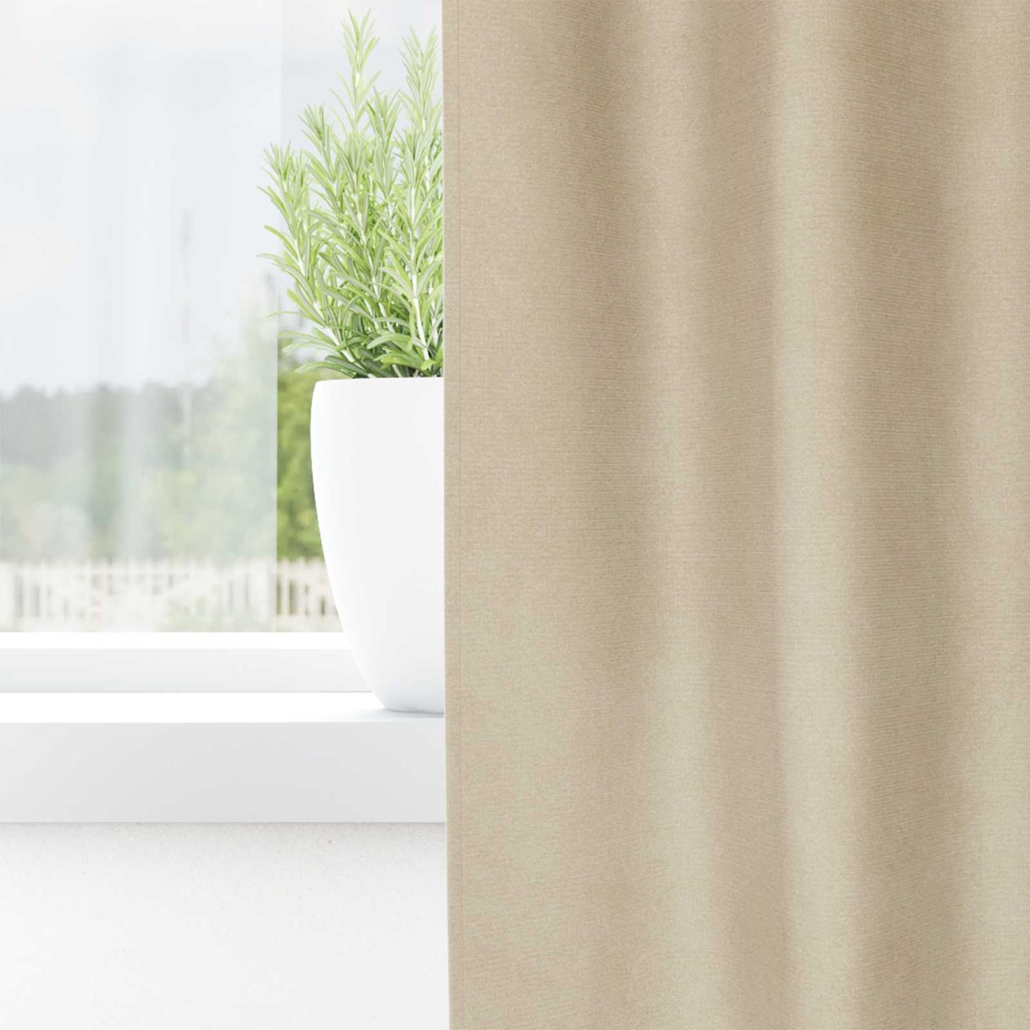 Tende oscuranti Vidaxl 2 pezzi crema 140 x 245 cm velluto