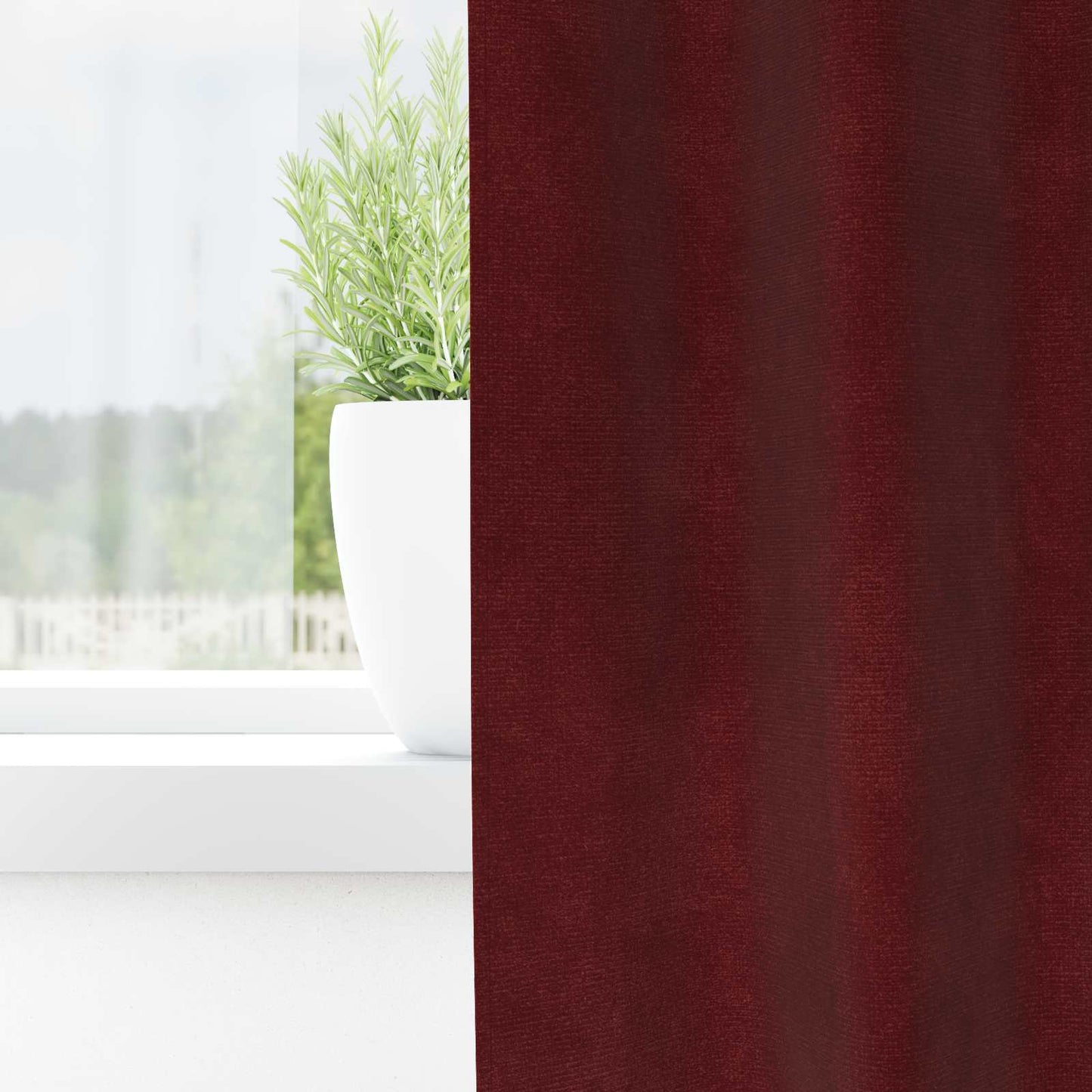 Tende oscuranti Vidaxl 2 pezzi rosso vino 140 x 225 cm velluto