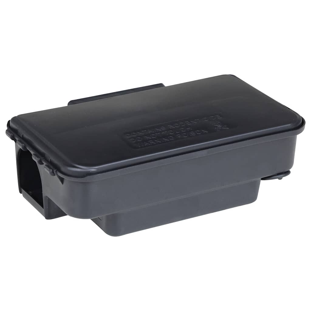Trappole per topi Vidaxx 6 pezzi 22x12,5x7,5 cm nere