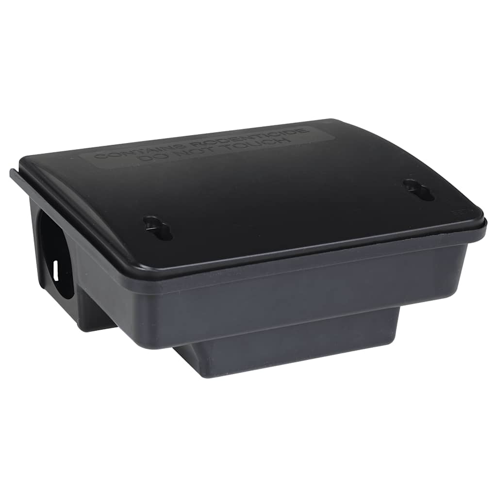 Trappole per topi VidaXL 4 pezzi 23x19x9,5 cm nere