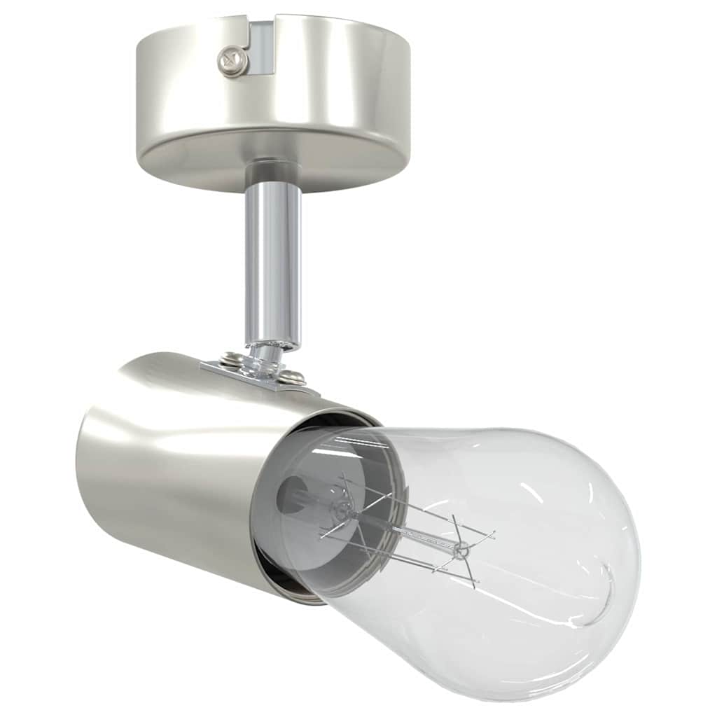 Faretto da soffitto Vidaxx con faretti nichel 6,5 x 6 x 11,5 cm in metallo