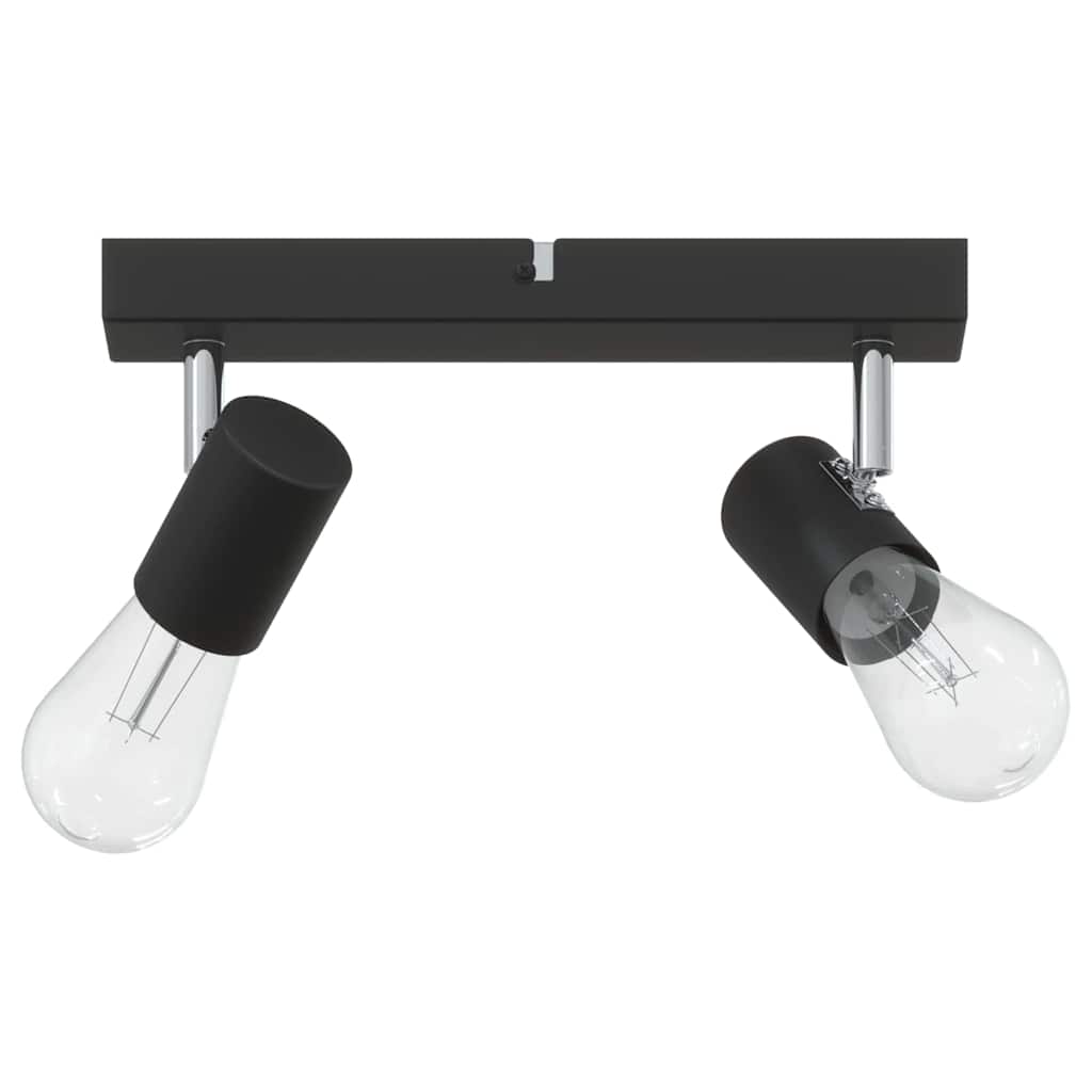 Vidaxx foco de techo con focos negro 26 x 6,5 x 11,5 cm metal