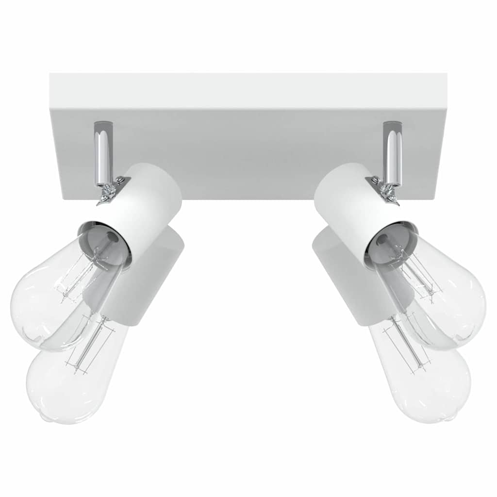 Faretto da soffitto Vidaxxl con faretti bianco 26,5 x 26 x 11,5 cm in metallo