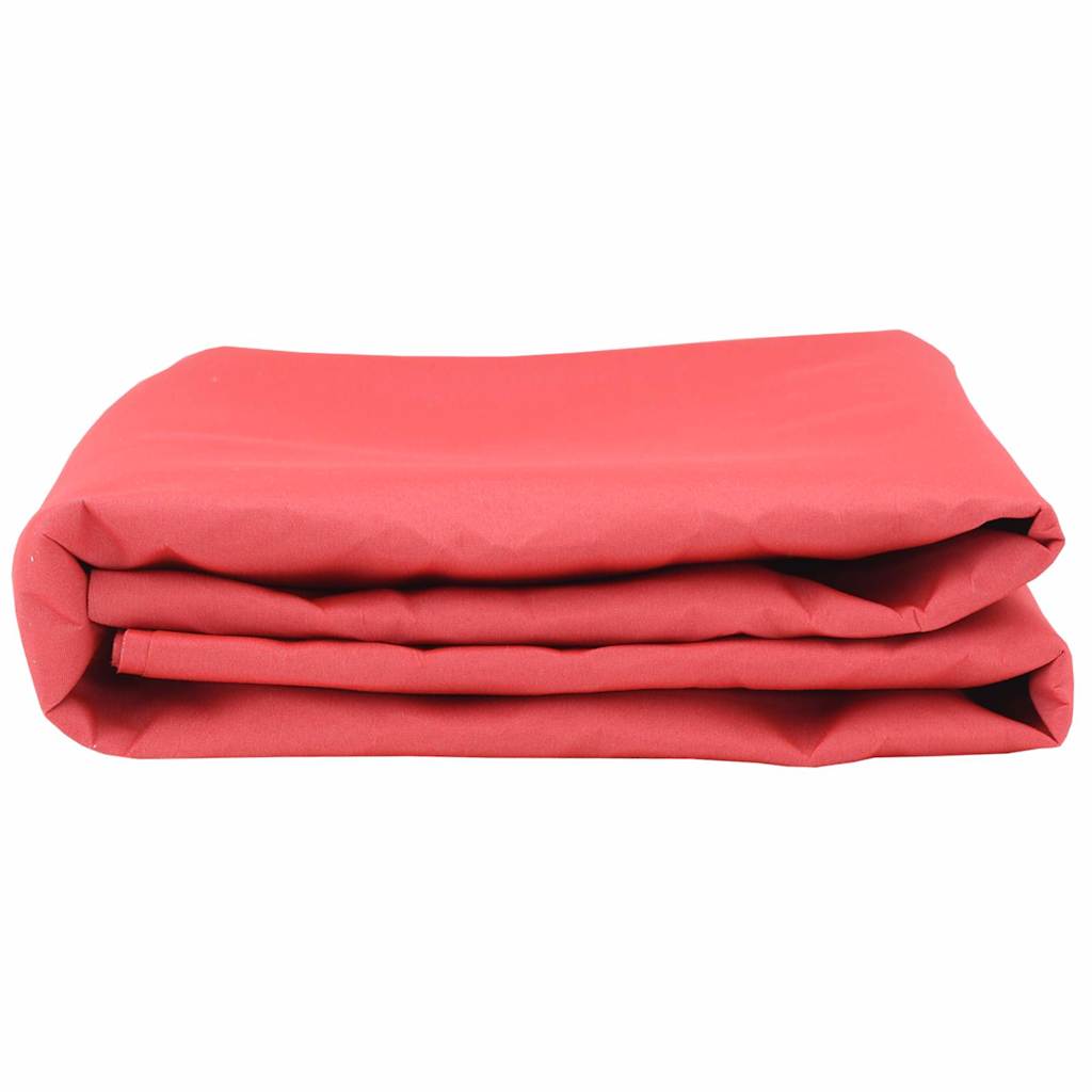 Vidaxl zonnescherm vervangingen rood 1000 x 160 cm polyester canvas