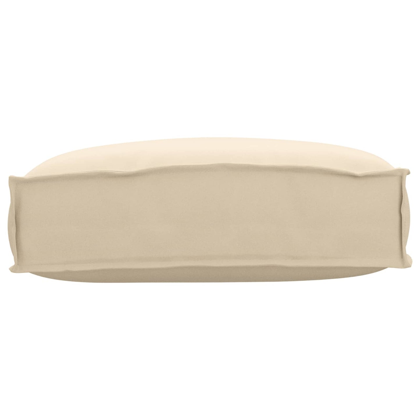 Vidaxl kussen beige 50 x 40 x 12 cm oxford stof