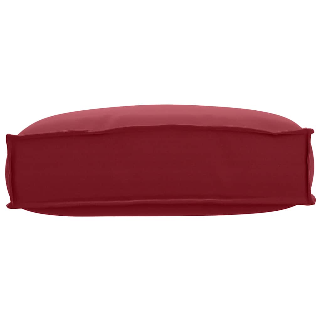 Cuscino Vidaxxl rosso vino 50 x 40 x 12 cm in tessuto oxford