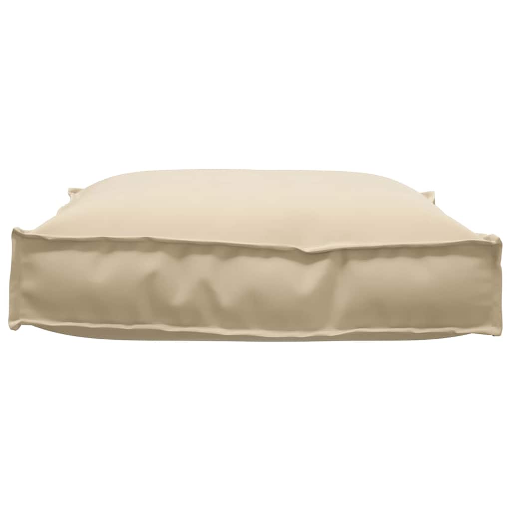 Cuscino Vidaxl beige 70 x 70 x 12 cm in tessuto oxford
