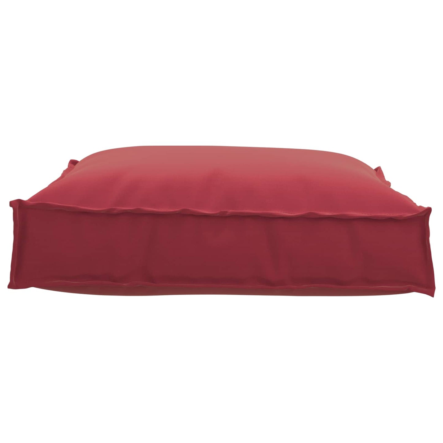 VidaXL cojín rojo vino 70 x 70 x 12 cm tela oxford