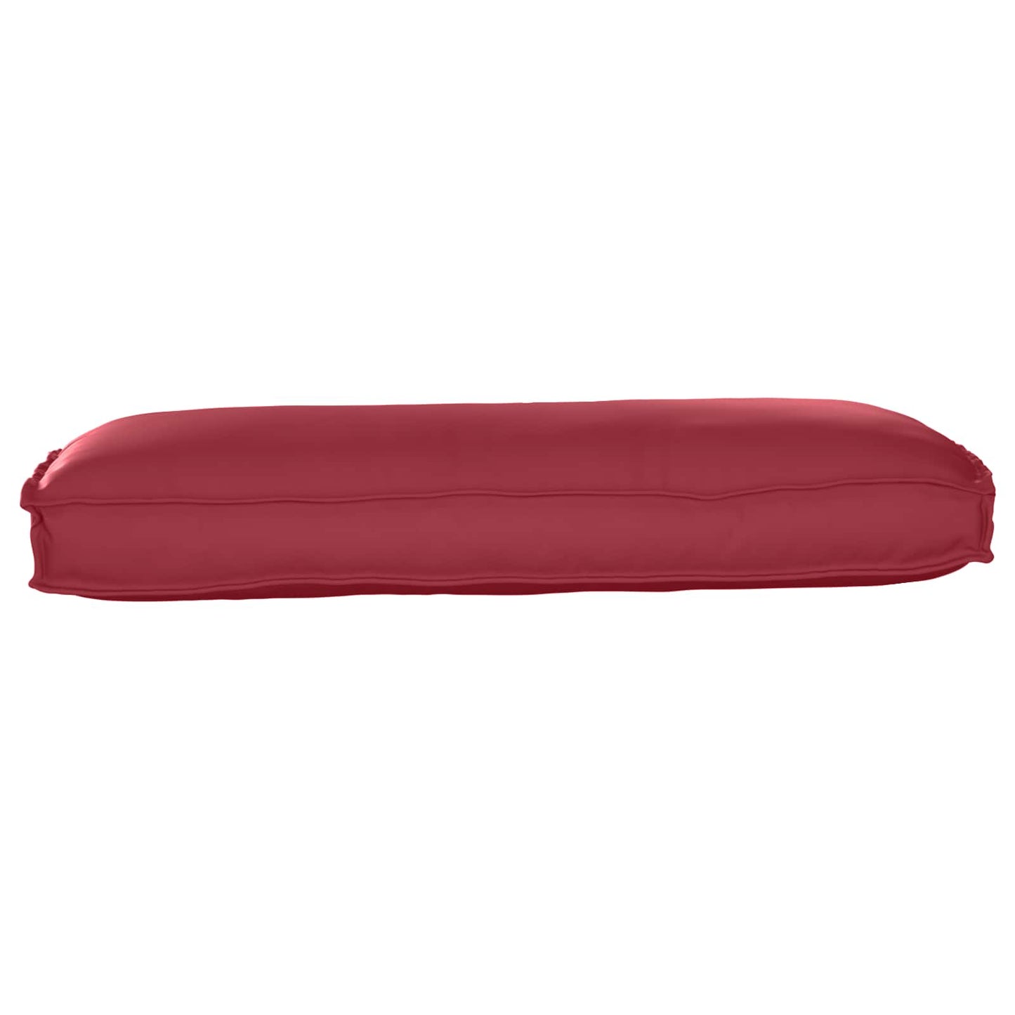 VidaXL cojín rojo vino 120 x 50 x 12 cm tela oxford
