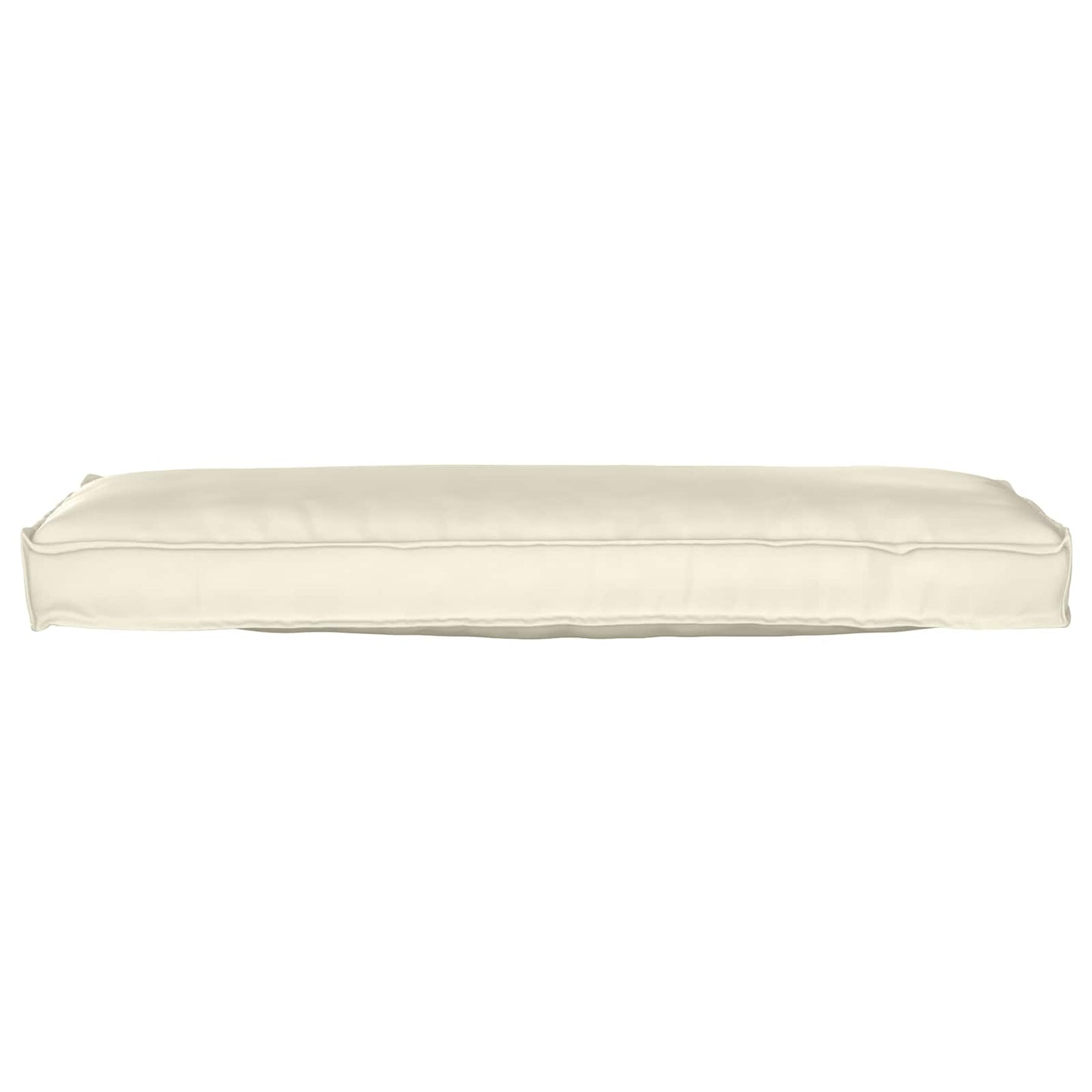 Vidaxl kussen crème 120 x 40 x 8 cm oxford stof