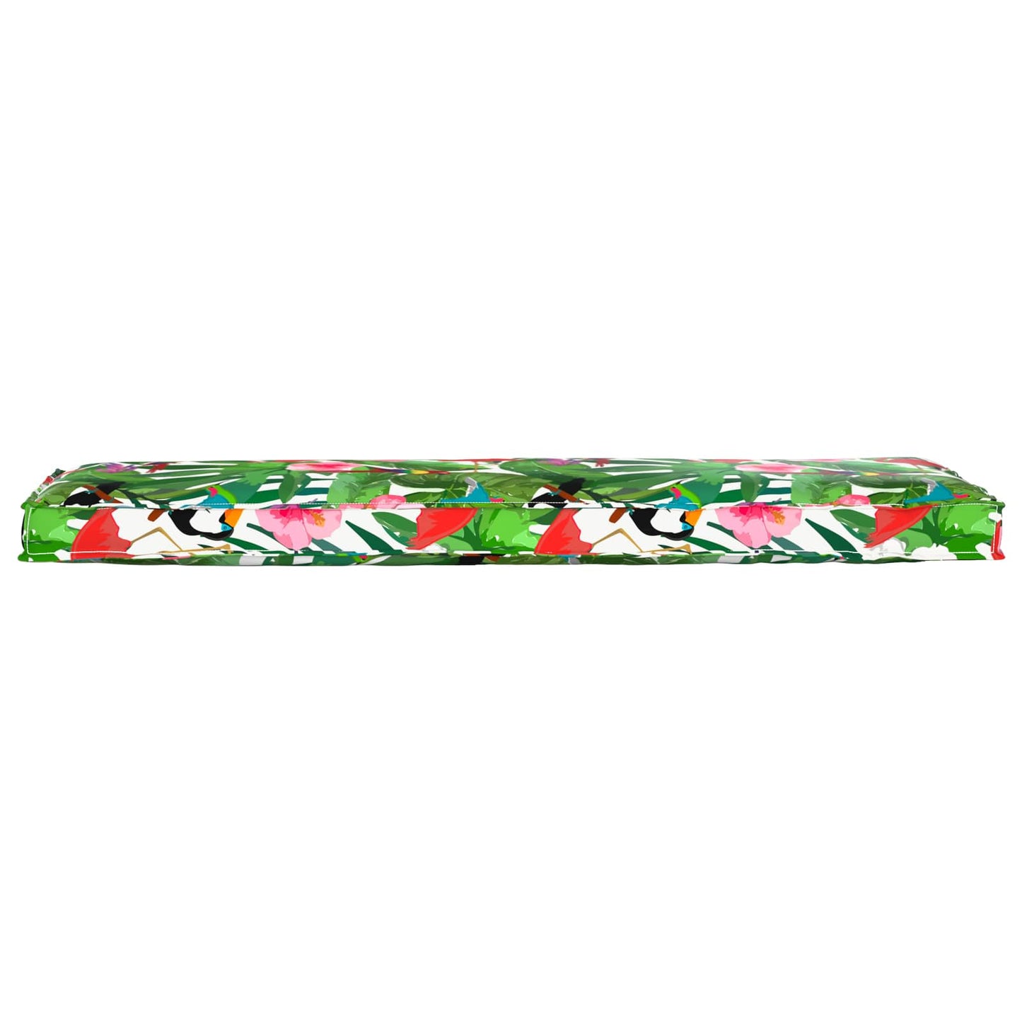 Vidaxx cojín flores multicolor 140 x 40 x 8 cm tela oxford