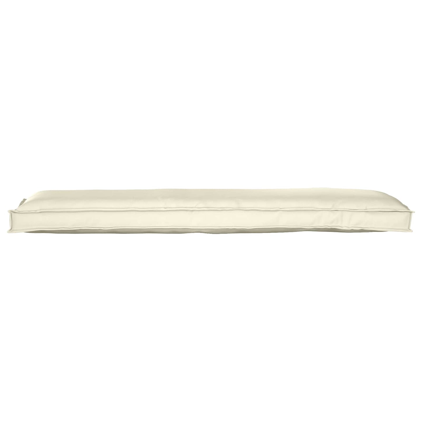 Vidaxl kussen crème 150 x 40 x 8 cm oxford stof