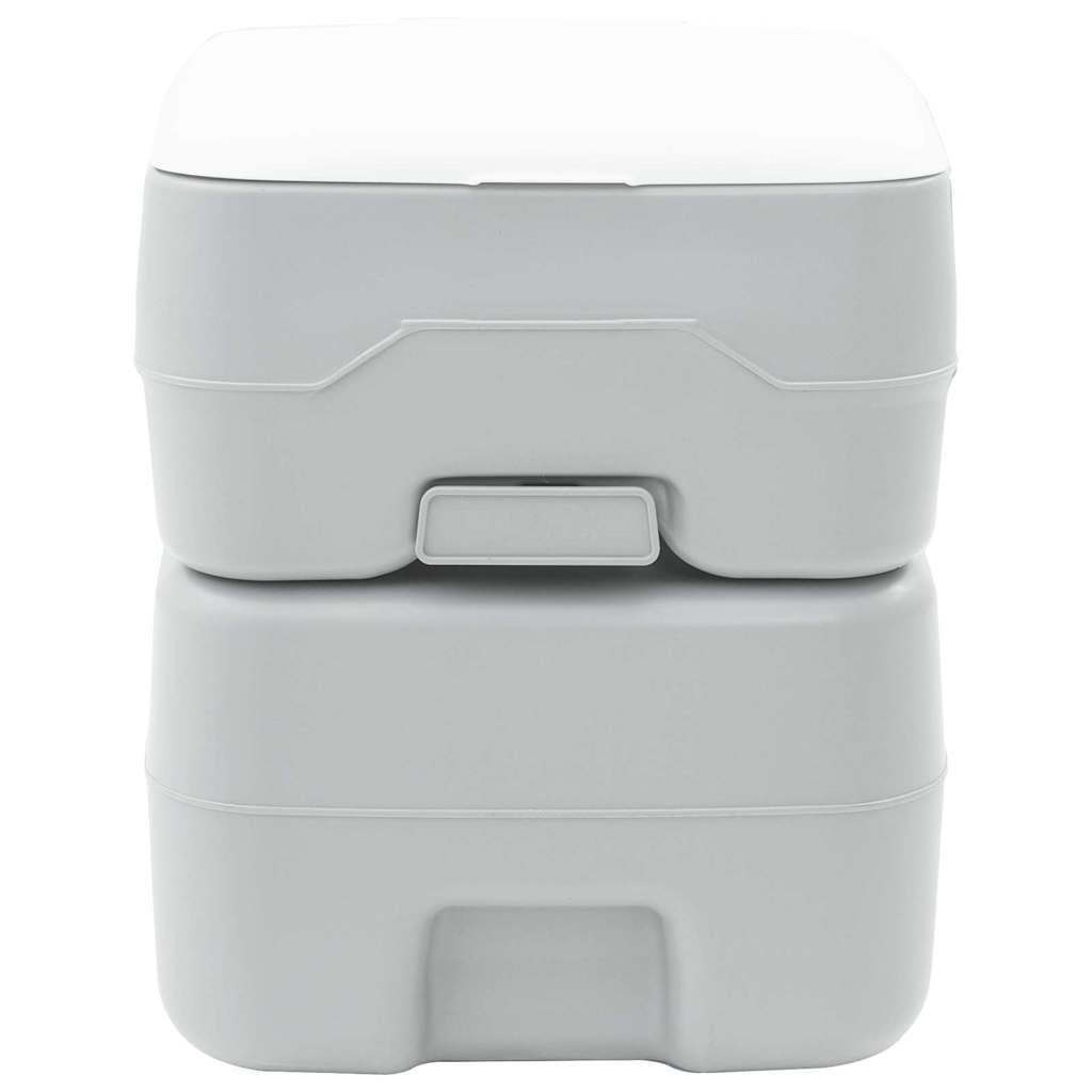 WC da campeggio VidaXL grigio 41,5 x 36,5 x 42 cm
