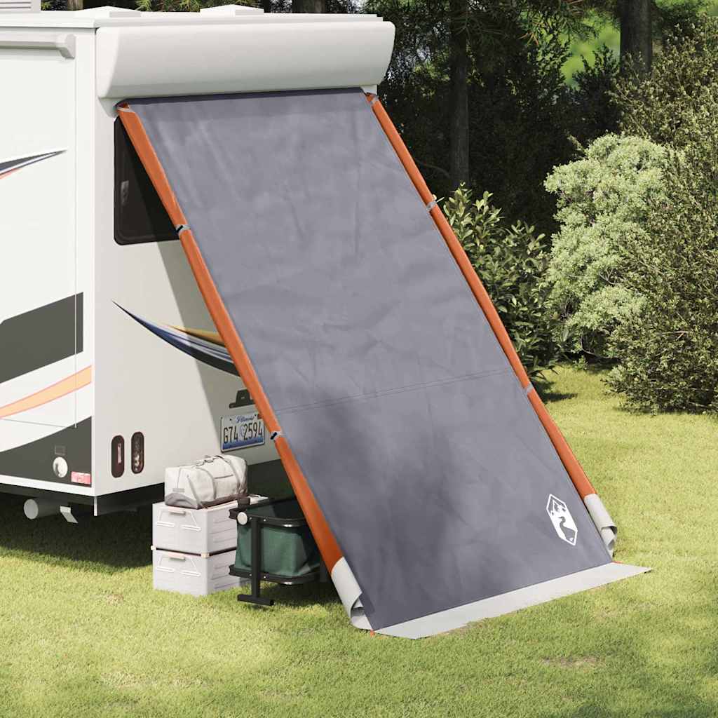 Tienda de campaña Vidaxx para portón trasero con techo tafetán gris y naranja 190 x 150 x 185 cm
