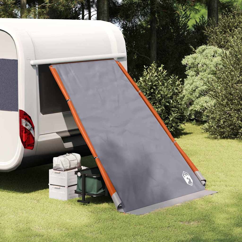 Tenda Vidaxx con portellone posteriore con tetto grigio e arancione 190 x 150 x 185 cm taffetà